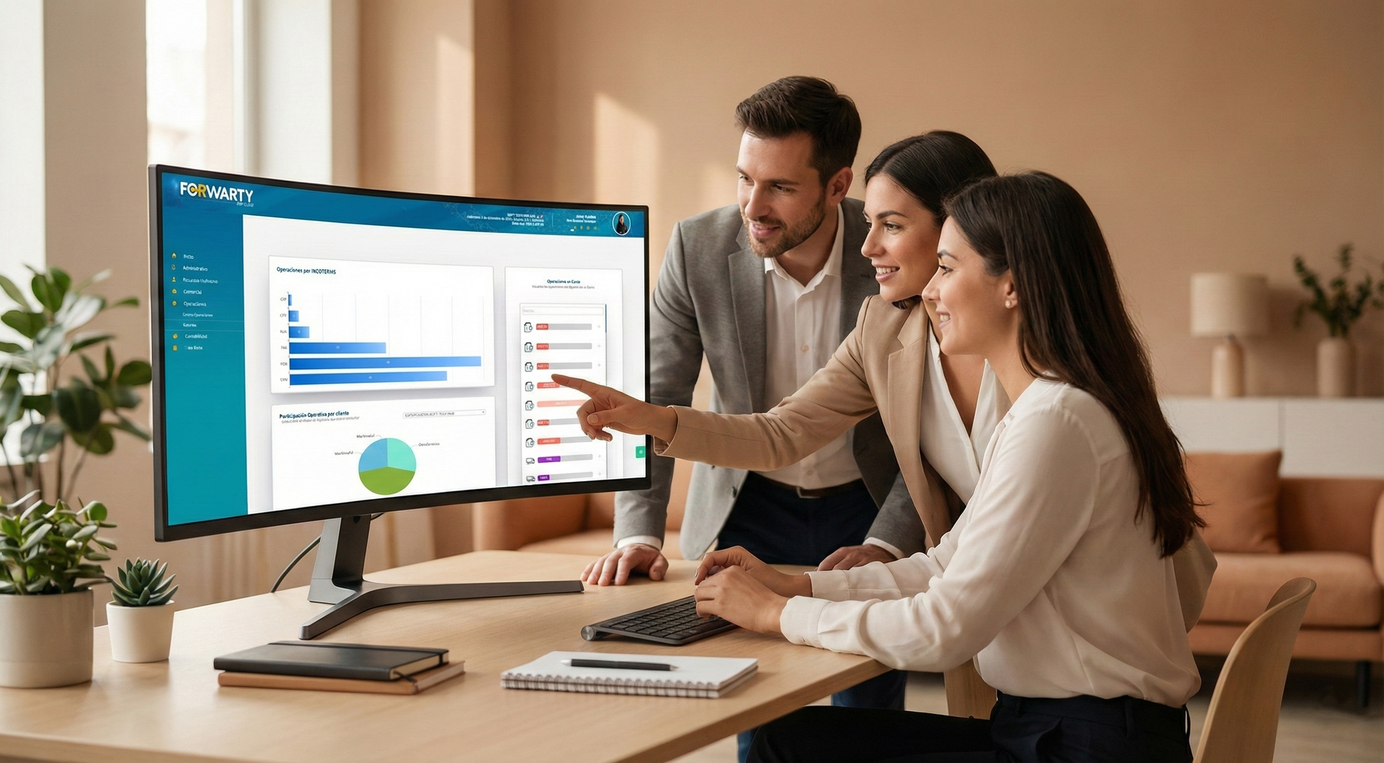 Visibilidad global, decisiones inteligentes